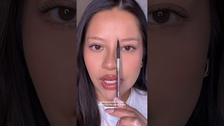 Master the Art of Shaping Your Eyebrows at Home with this Simple Technique!