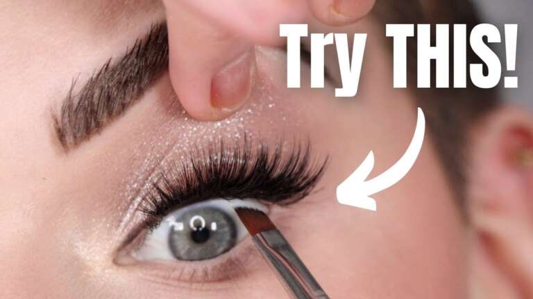 Natural Approach: My Best Tips for Applying False Eyelashes