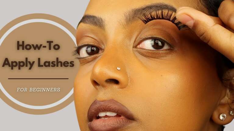 Beginner’s Guide to Applying False Lashes Efficiently and Flawlessly