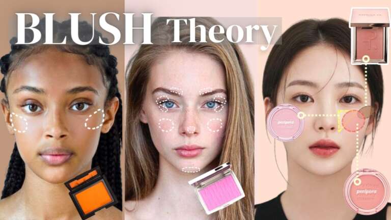 Understanding BLUSH Theory: Tips on Placement, Color Selection, Formula, Common Mistakes, and Essential Tools for Every Face Shape!