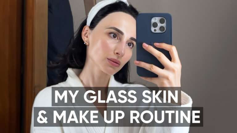 Creating my Everyday Glass Skin Look: Achieving a Natural, Dewy, and Glossy Finish