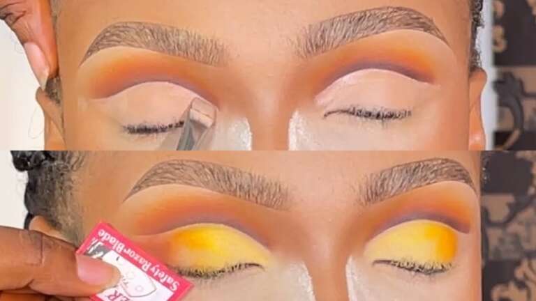 Beginner’s Cut Crease Eyeshadow Tutorial: Achieving a Natural Yellow Look