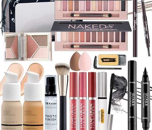 Top Makeup Sets for Women: YBUETE All in One Beauty Kits & Shiseido Sun Protection Set