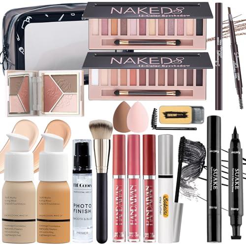 Top Makeup Sets for Women: YBUETE All in One Beauty Kits & Shiseido Sun Protection Set