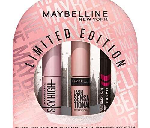 Eye Makeup Marvels: Maybelline & Rimmel Holiday Gift Sets, Mascara Miniatures