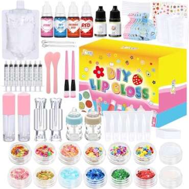 Title: DIY Lip Gloss Making Kits: Create Your Own Moisturizing Lip Glosses with These Fun Sets!