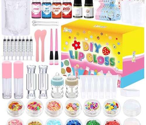 Title: DIY Lip Gloss Making Kits: Create Your Own Moisturizing Lip Glosses with These Fun Sets!