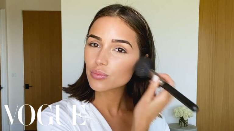 Discover Olivia Culpo’s 40-Step Routine for Dewy Skin and Perfect Winged Eyeliner | Vogue’s Beauty Secrets