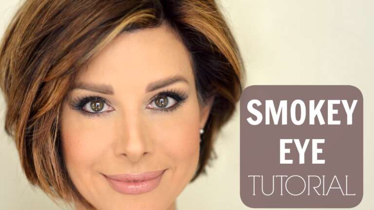 Essential Smokey Eye Makeup Tutorial for Mature Women by Dominique Sachse