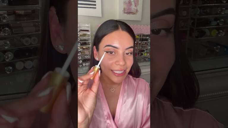 How to Apply False Lashes Quickly and Easily using Drugstore Makeup Products