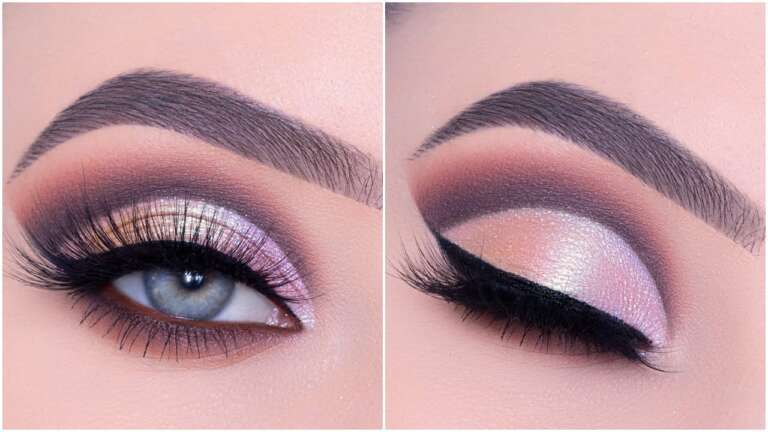 Natural Glam Cut Crease Tutorial Using the ABH Cosmos Palette