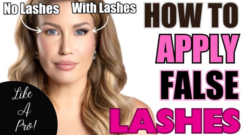 Beginner’s Guide to Applying False Lashes Like a Pro Every Time