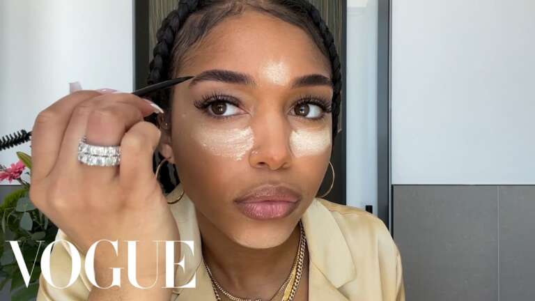 Exploring Lori Harvey’s 90s-Inspired Makeup Routine: Beauty Secrets Revealed by Vogue