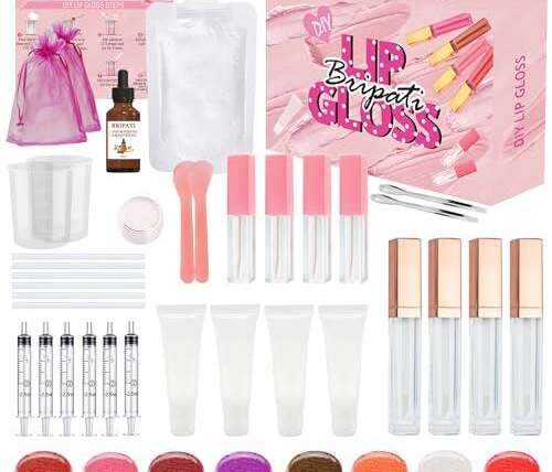 Ultimate DIY Lip Gloss Making Kit Roundup: Create your own shiny lip gloss!