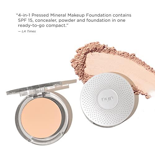 Reviewing PÜR Beauty 4-in-1 Pressed Mineral Makeup SPF 15 Powder Foundation