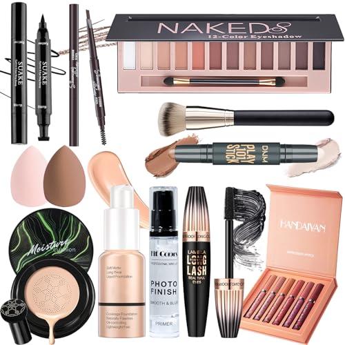 Top Makeup Sets for Women: YBUETE All in One Beauty Kits & Shiseido Sun Protection Set