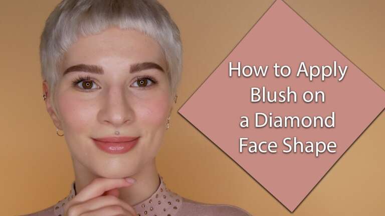 Natural Blush Application Guide for Diamond Face Shapes: Achieve Perfectly Subtle Cheeks