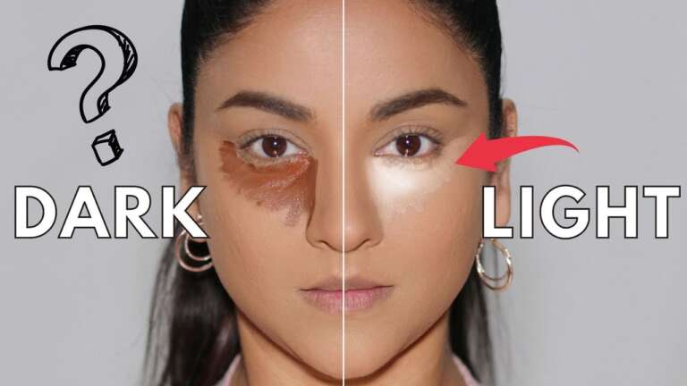 Exploring the Right Shade of Concealer: Should it be Lighter or Darker than Foundation?