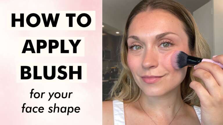 Natural Guide: Applying Blush Perfectly According to Your Face Shape with Subtl Beauty