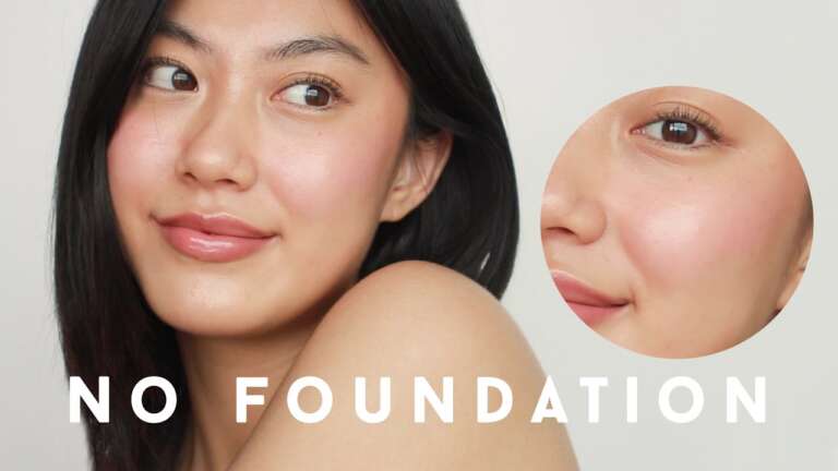 Discover the Magic of a No-Foundation Makeup Routine: How to Cover Blemishes Naturally