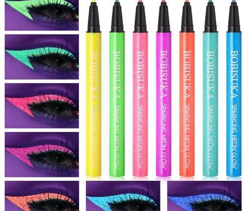 Title: “Get Your Glow On with BOBISUKA UV Eyeliner Set!