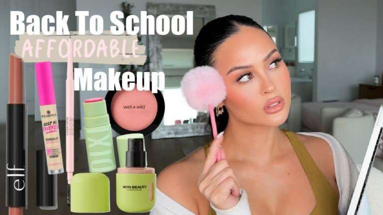 Affordable Everyday Back To School Makeup Routine l Christen Dominique