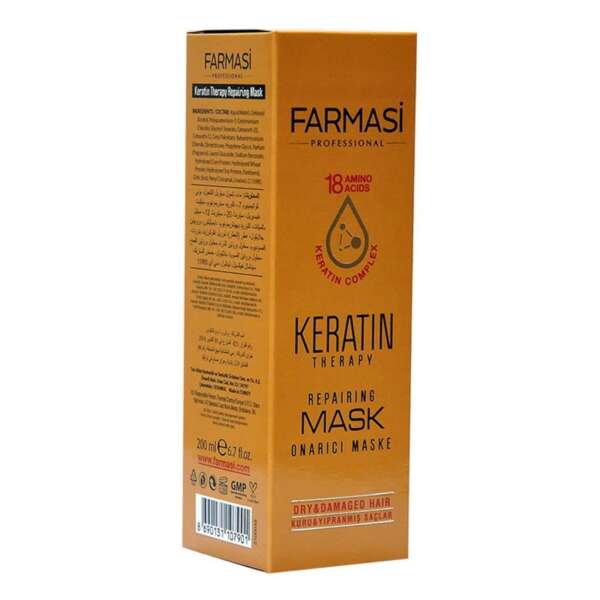 Farmasi Keratin Therapy Repairing Hair Mask 200 Ml - Image 4