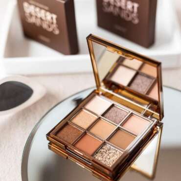 FARMASI Oasis Collection Nude Eyeshadow Palette, Makeup Eyeshadow Palette Versatile for Hypnotizing Soft to Intense, Matte & Shimmer Finishes 0.28 Oz, Desert Sands