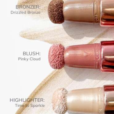 Farmasi Bronzer Midnight Touch - Sun-Kissed Glow for a Radiant Complexion, 0.41 Fl Oz (Pack of 1), Bronzer(Bronze)