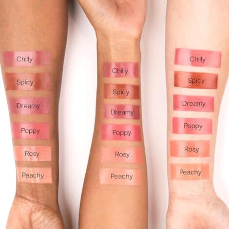 Saie Glowy Super Gel Lightweight Illuminator - Wear Alone or Under Makeup For Glowy Skin - Starglow (1 oz) Bundled With Dew Blush - Lightweight, Blendable, Buildable Cream Gel Blush - Chilly (0.40 oz) - Image 7