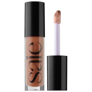 Saie Glossybounce High-Shine Hydrating Lip Gloss Oil - Push (Soft Brown)