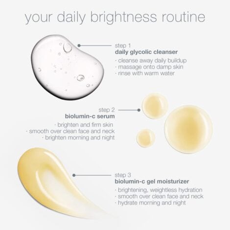 Dermalogica Daily Brightness Boosters Facial Skin Care Kit - Contains BioLumin-C Serum (0.3 oz), BioLumin-C Gel Moisturizer (0.5 oz), and Daily Glycolic Cleanser (1 oz) - Image 3