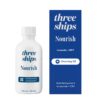 Three Ships Nourish Lavender + MCT Cleansing Oil – As Seen on Dragon's Den – Natural Vegan Formula Cleans & Brightens Skin – Makeup Removing Cleanser for Dry/Normal Skin, 60mL
