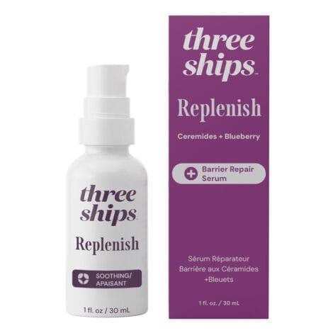 Three Ships Replenish Ceramides Blueberry Barrier Repair Serum, 30 ML