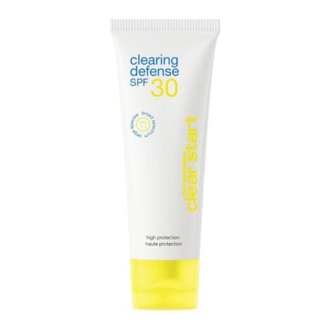 Dermalogica Clear Start Clearing Defense SPF30 (2 Fl Oz) Sunscreen Moisturizer for Acne Prone Skin with Vitamin C - Lightweight and Mattifying, Helps Reduce Shine