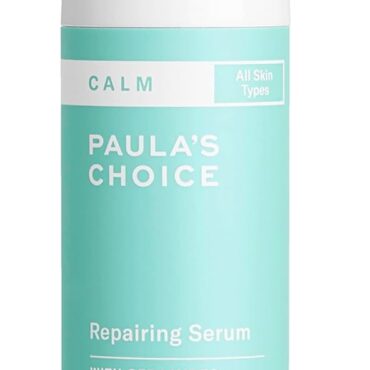 Paula’s Choice CALM Repairing Serum for Sensitive Skin, Calms + Soothes Redness, Lightweight Hydration with Hyaluronic Acid for All Skin Types, 1 Fl Oz