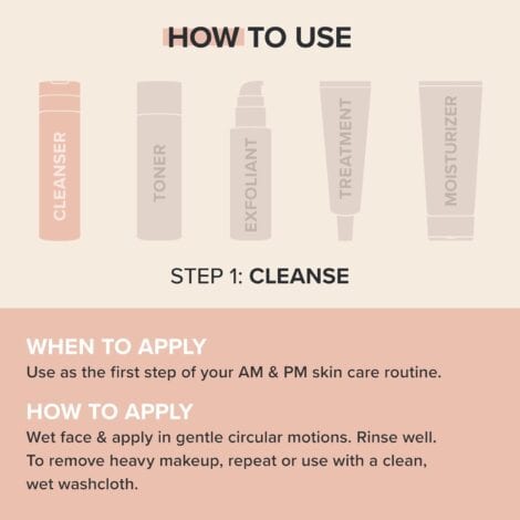 Paula's Choice CLEAR Pore Normalizing Cleanser, Salicylic Acid Acne Face Wash for Large Pores, Redness & Blackheads - Image 5