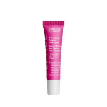 Paula’s Choice Pro-Collagen Peptide Gloss Balm, Plumps, Hydrates & Smooths Lips, Sheer & Glossy Finish for Fuller Lips, Cruelty-Free, 0.5 Fl Oz.