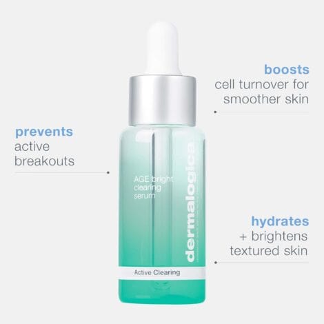 Dermalogica Age Bright Clearing Serum (1 Fl Oz) Anti-Aging Face Serum with Salicylic Acid - Promotes Smoother, Clearer, Brighter, and More Even Skin - Image 2