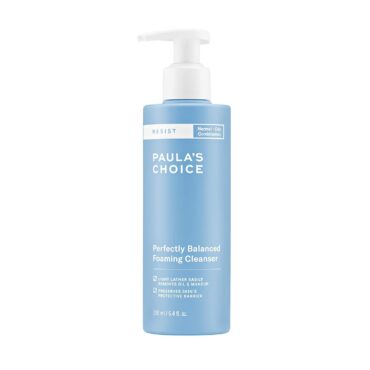 Paula's Choice RESIST Perfectly Balanced Foaming Cleanser, Hyaluronic Acid & Aloe, Anti-Aging Face Wash, Large Pores & Oily Skin, 6.4 Fl Oz