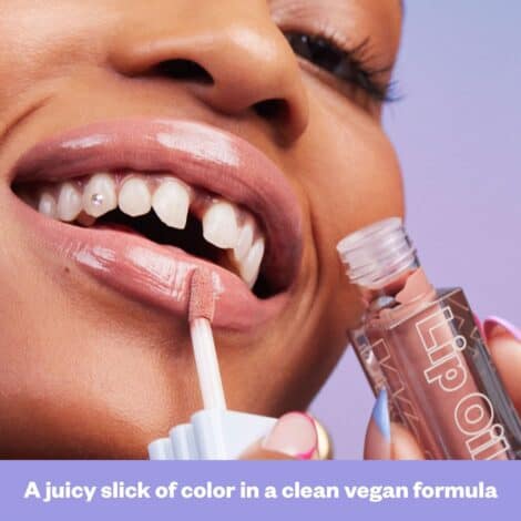 Kosas Wet Lip Oil Gloss - Hydrating Lip Plumping Treatment with Hyaluronic Acid & Peptides, Non-Sticky Finish (Unhooked) - Image 7