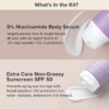 Paula's Choice 5% Niacinamide Body Serum Treatment + Extra Care Non Greasy Oil-Free Water-Resistant Body Sunscreen SPF 50, All Skin Types Including Acne-Prone, Fragrance-Free & Paraben-Free, Set of 2 - Image 3