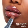 Kosas Wet Stick Moisturizing Shiny Sheer Lipstick with Ceramides, Hyaluronic acid, Peptides and Mango Butter - Soothes, Softens, and Moisturizes Lips – 100 Degrees - Image 3