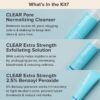 Paula's Choice CLEAR 3-Piece Acne Kit, Includes Daily Cleanser, 2% Salicylic Acid Exfoliant & Benzoyl Peroxide Treatment, Prevents & Treats Mild to Severe Acne & Breakouts, Fragrance-Free, Set of 3 - Image 4