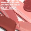 Kosas Wet Stick Moisturizing Shiny Sheer Lipstick with Ceramides, Hyaluronic acid, Peptides and Mango Butter - Soothes, Softens, and Moisturizes Lips – 100 Degrees - Image 4