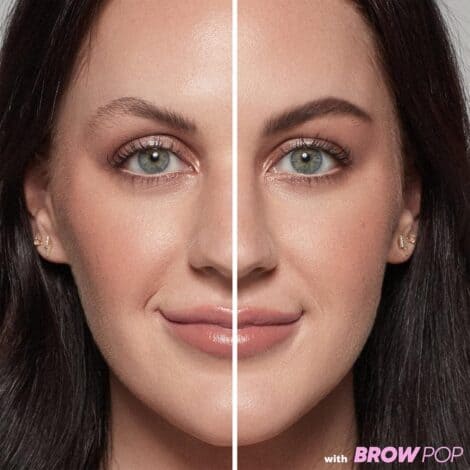 Kosas Brow Pop - Longwear Eyebrow Makeup, Dual-Sided Defining Pencil with Castor Oil for Soft, Natural Look of Real Hair - Medium Brown - Image 4