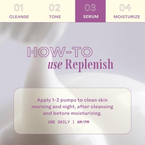 Three Ships Replenish Ceramides Blueberry Barrier Repair Serum, 30 ML - Image 4