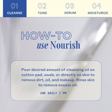 Three Ships Nourish Lavender + MCT Cleansing Oil – As Seen on Dragon's Den – Natural Vegan Formula Cleans & Brightens Skin – Makeup Removing Cleanser for Dry/Normal Skin, 60mL - Image 5