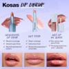 Kosas Wet Stick Moisturizing Shiny Sheer Lipstick with Ceramides, Hyaluronic acid, Peptides and Mango Butter - Soothes, Softens, and Moisturizes Lips – 100 Degrees - Image 7