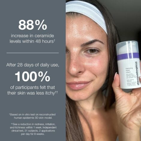 Dermalogica Stabilizing Repair Cream, Face Moisturizer for Sensitive Skin with Cica - Strengthens, Soothes, and Repairs Skin Barrier, 1.7 fl oz - Image 8